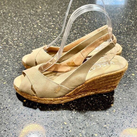 Viscata Calella Demi Wedge Slingback Espadrilles | 38 - Picture 3 of 9
